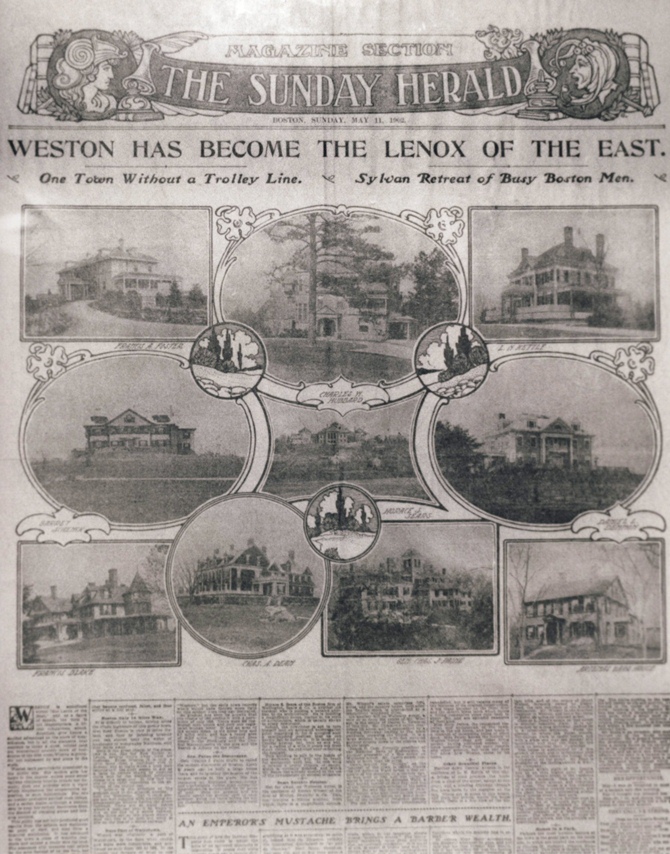 1902 newspaper article about Weston