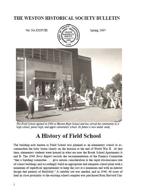 Spring 2007 Bulletin