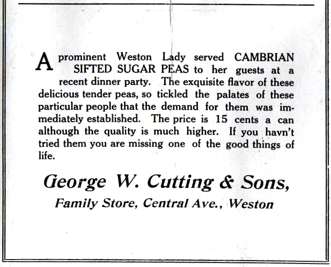 Cuttings Store advertisement