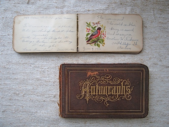 Autograph books