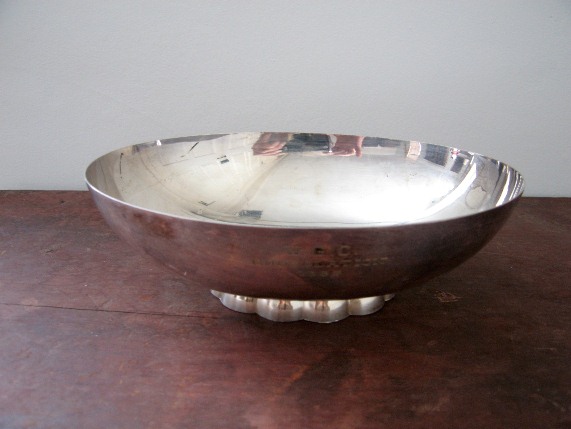 Silver bowl - Weston Golf Club 1964 consolation prize