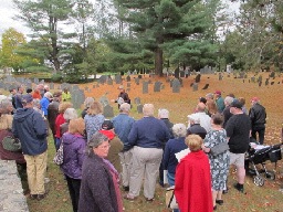 Cemetery Tour Crowd