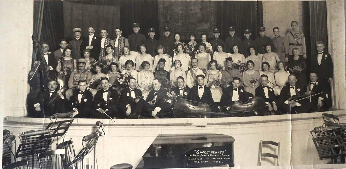 Cast of 1925 play Sweethearts