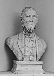 Bust of Alonzo Fiske