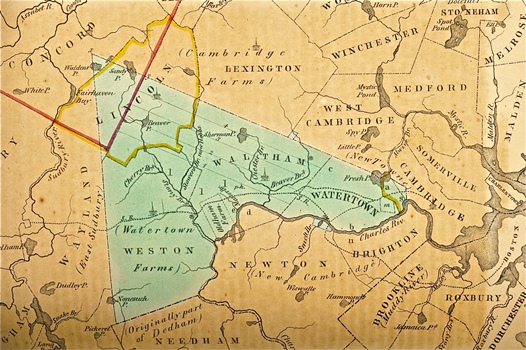 Watertown settlement map